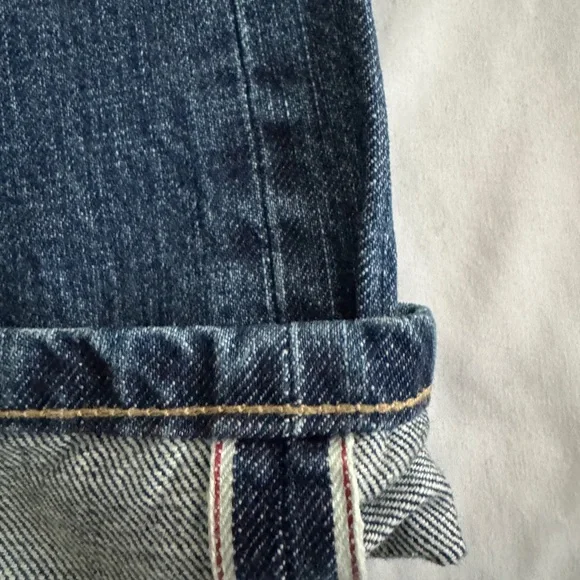 Banana Republic Selvedge Straight Fit Button Fly Jeans 34W x 34L - Picture 3 of 4